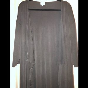 Lularoe medium dark gray Shirley